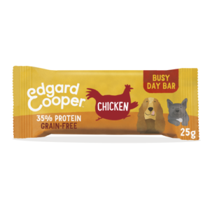 Edgard & Cooper Choice Chicken Busy Day Bar Dog Treat 25g x 20 SAVER PACK