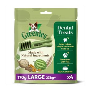 Greenies Large Dental Dog Treats 170g x 6 SAVER PACK