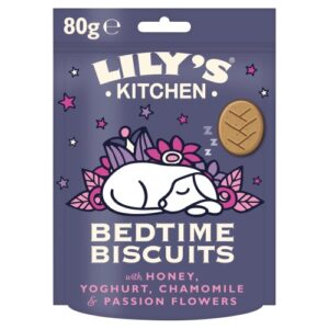 Lilys Kitchen The Famous Organic Bedtime Biscuits Dog Treats 80g x 8 SAVER PACK