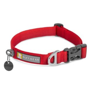 Ruffwear Front Range Dog Collar in Red Sumac Medium
