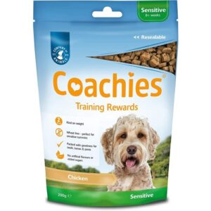 Coachies Dog Training Treats for Dogs 200g – Natural