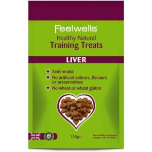 Feelwells Training Liver Dog Treats Single