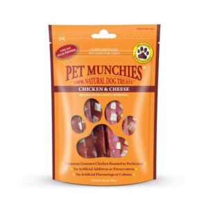 Pet Munchies Chicken & Cheese Chews Dogs Treats Single