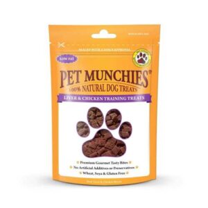 Pet Munchies Liver & Chicken Training Dog Treat 50g