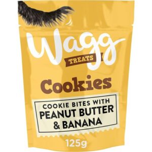 Wagg Cookie Treats Peanut and Banana Dog Treats Single
