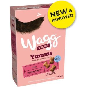 Wagg Yumms Biscuits With Liver Dog Treats 5 Pack