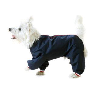 Cosipet Trouser Suit Dog Coat Navy 35cm / 14″