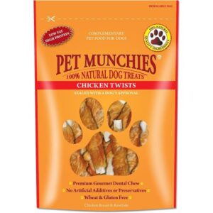Pet Munchies Chicken Twists Dog Treats Single