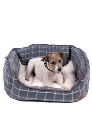 Petface Window Pane Dog Bed – Size: M